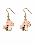 Shroomates Earrings - Pink