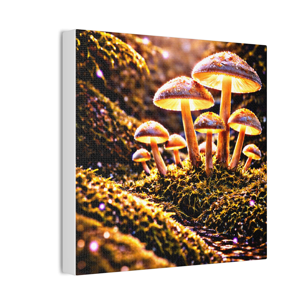 Magic Mushroom Forest — Stretched Canvas