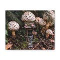 Fungi Funland Wishing Well Never Tell Canvas Print Whimsy
