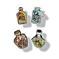 Toadstool Tonic Enamel Pin Set