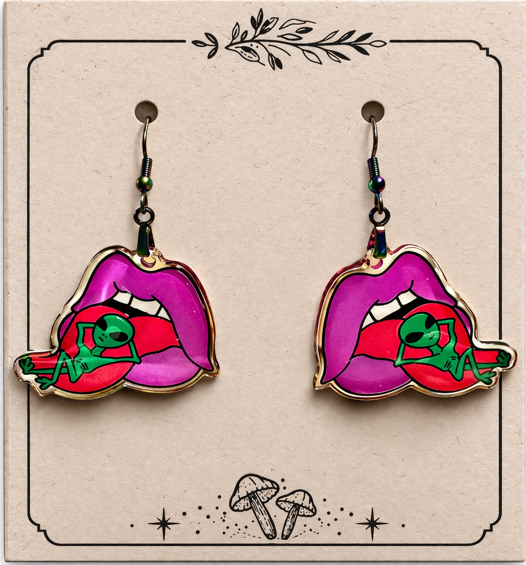 First Contact Earring Set 💋👽