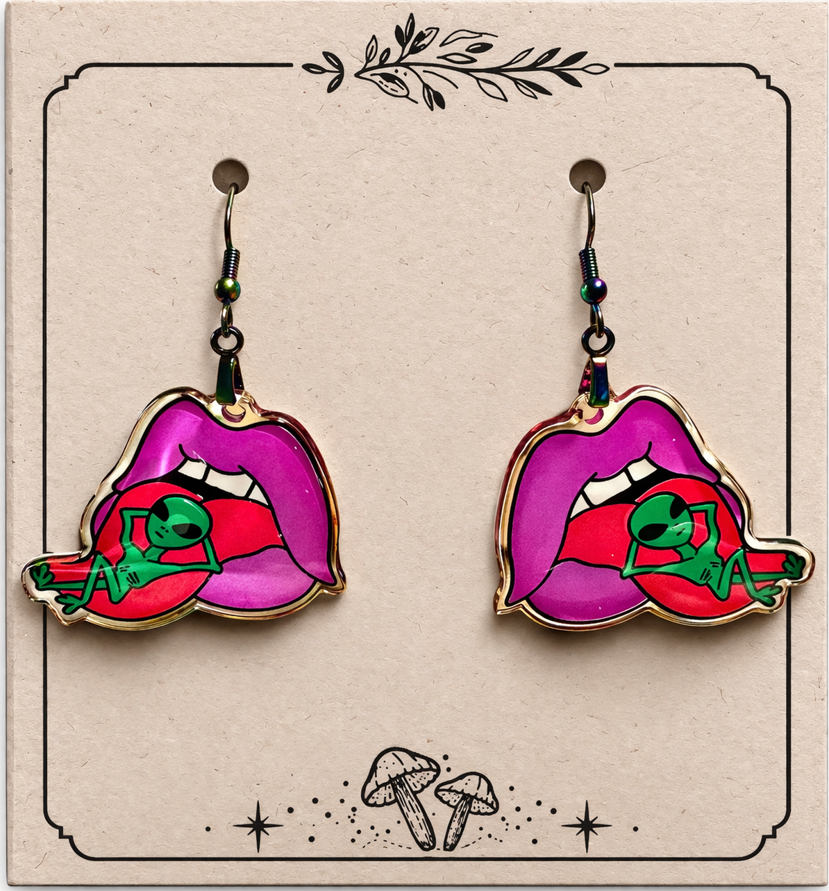First Contact Earring Set 💋👽
