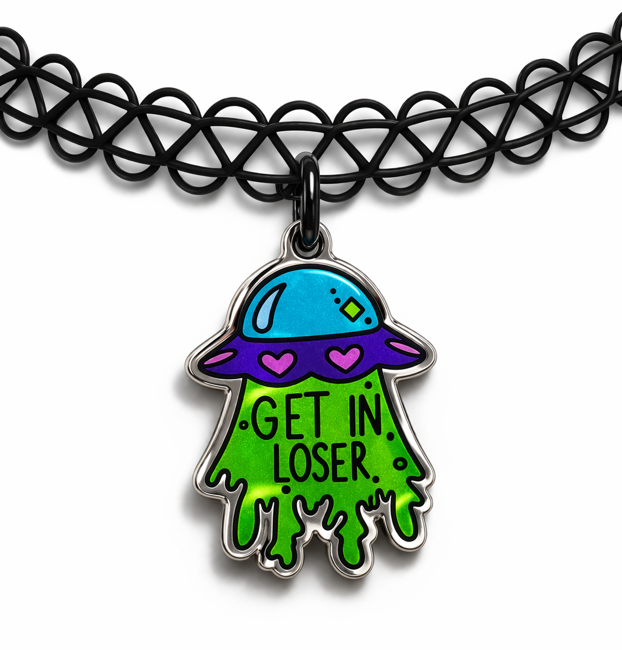 Slime Ride Choker 👽💚