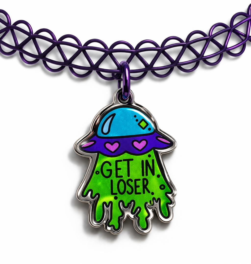 Slime Ride Choker 👽💚