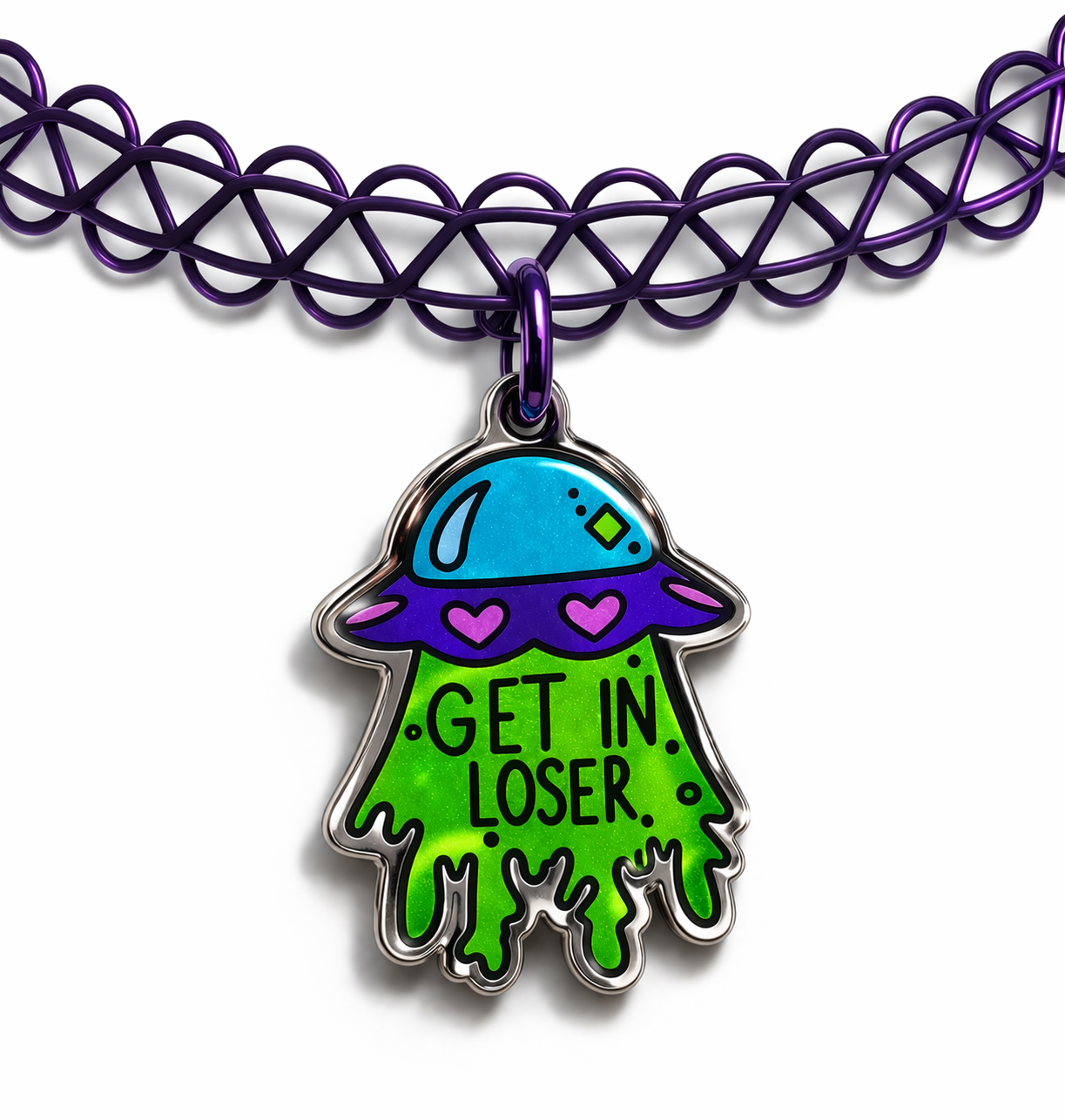 Slime Ride Choker 👽💚