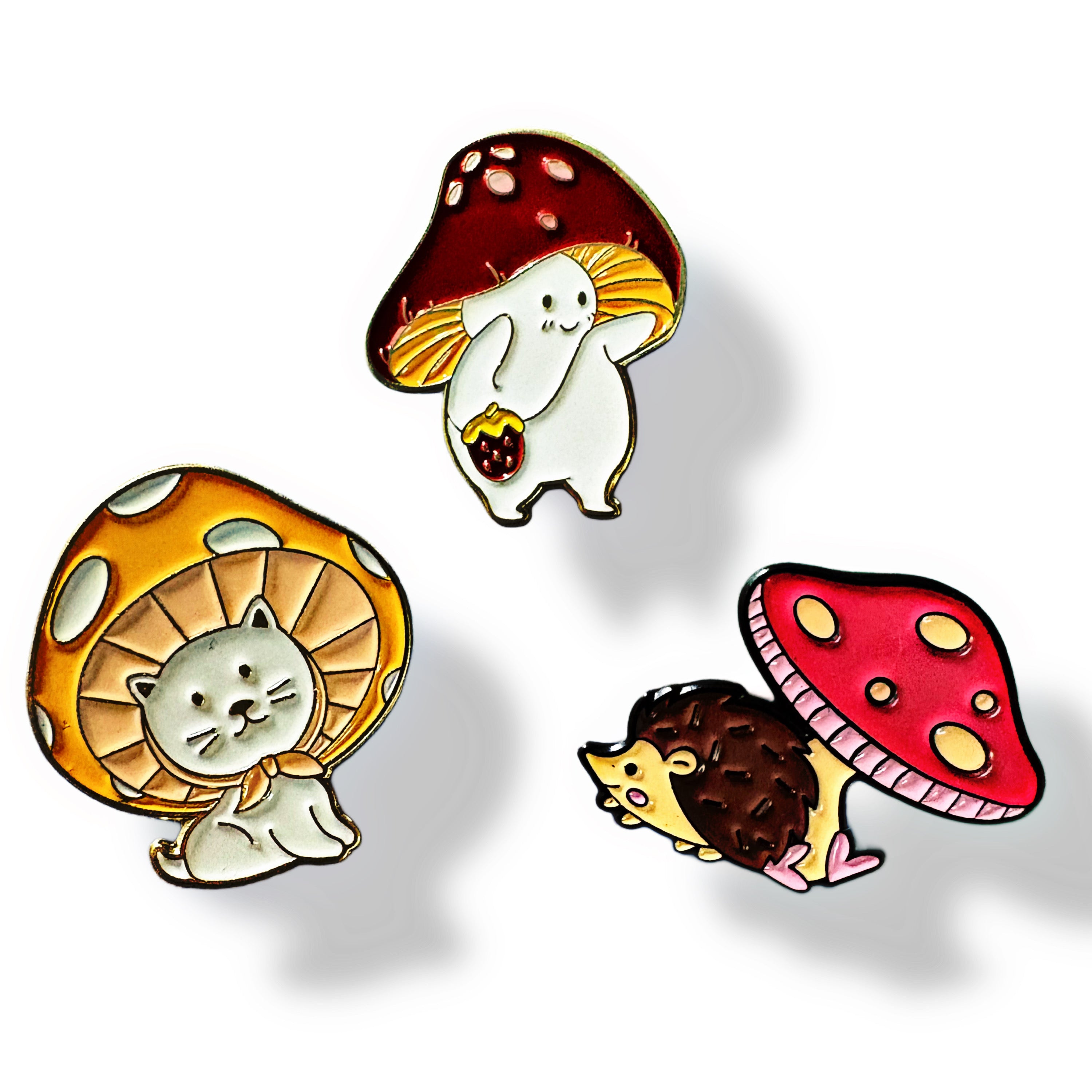 Critter Crew Enamel Pin Set