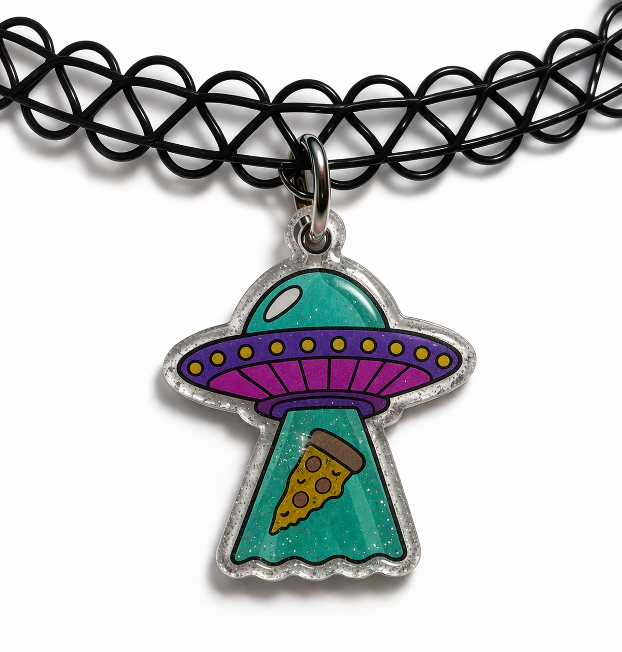 Take Me to Your Pizza Earring Set 🍕🛸